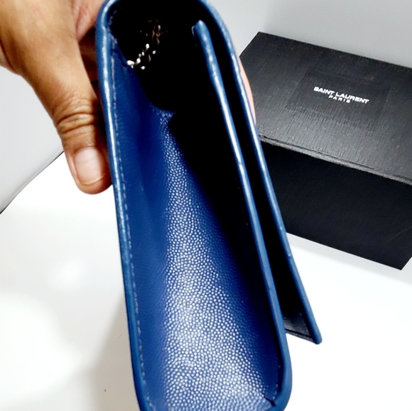 Yves Saint Laurent Navy Crossbody Bag - Picture 3 of 6